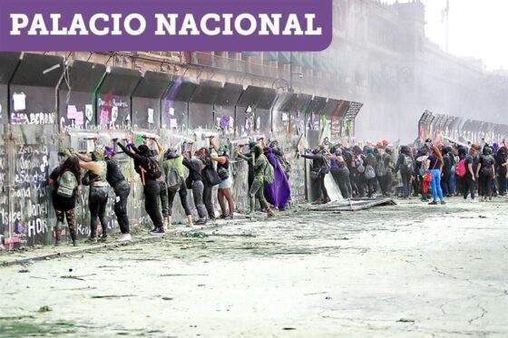 Marchan miles y muro resiste