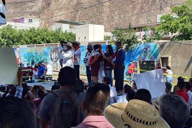Afirma Salgado que protestas son provocaciones