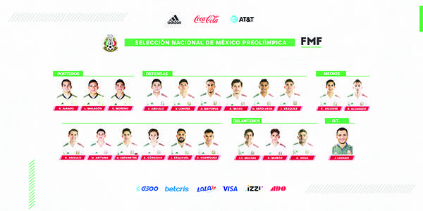 Arma Lozano su Tri para el Preolímpico sin Lainez