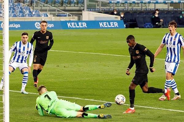Hace Barcelona su chamba y golea a la Real