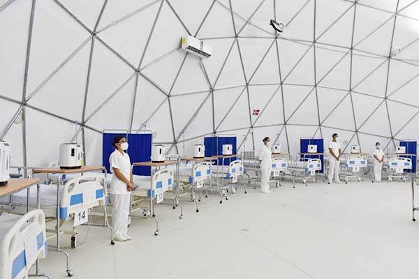 Vacío el Centro de Recuperación Covid