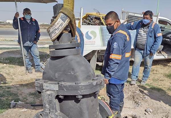 Restablecen suministro de agua en 32 Colonias