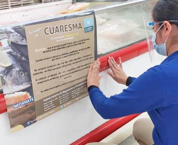 Continúa Salud Coahuila operativos por cuaresma