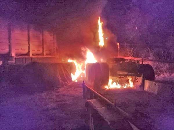 Chispazo causa incendio en MM