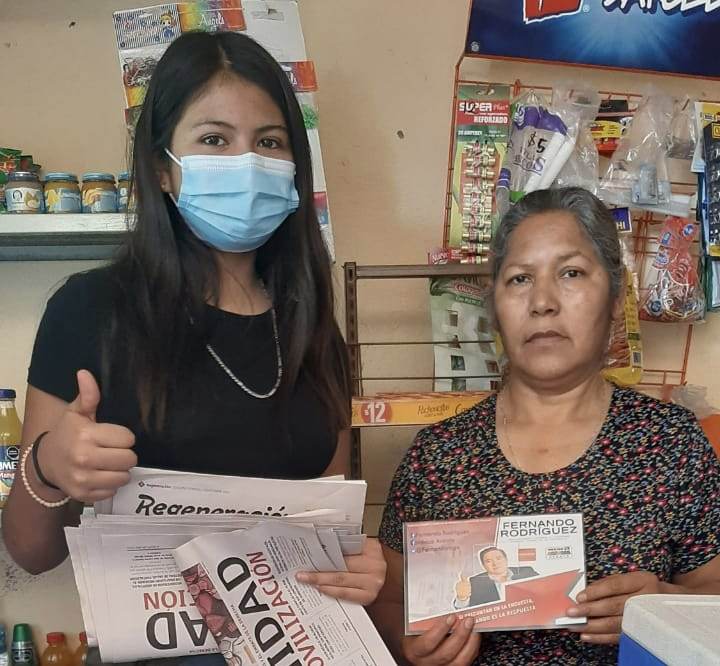 Visita México Avante colonia Tanquecito en Saltillo