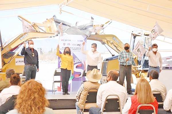 San Buenaventura a paso firme en obras