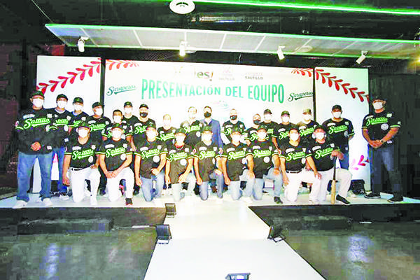 Presentan el equipo de béisbol Saraperos «Todos por Saltillo»