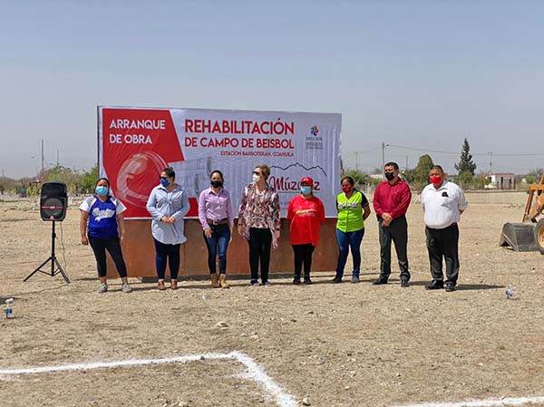 Arrancan obras en  Estación Barroterán