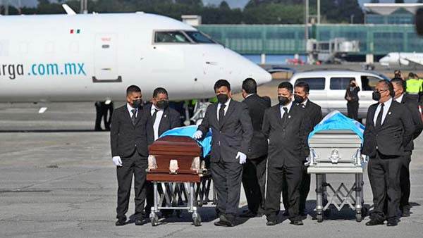 Repatrian restos de 16 migrantes guatemaltecos asesinados en Camargo