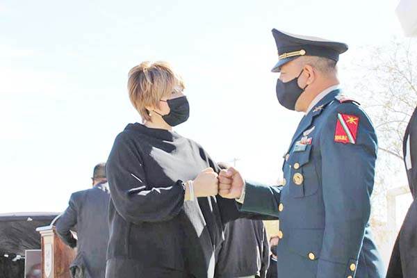 Recuerdan a Piloto del Escuadrón 201