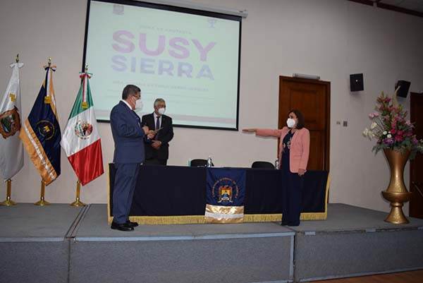 Rinde protesta Victoria Sierra