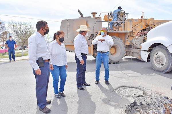 Supervisa “Lencho” obra en subcolector