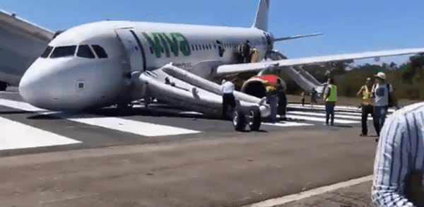 Avión de Viva Aerobus reporta falla en Puerto Vallarta