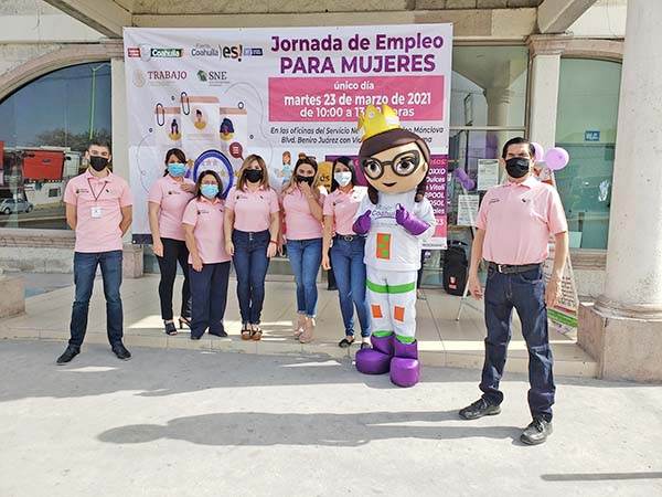 Propone SNE 270 vacantes a mujeres durante marzo