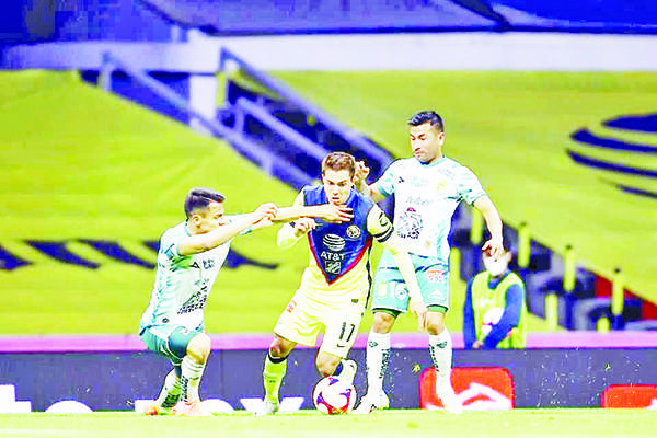 Se reencuentra Viñas con el gol y ganó el América