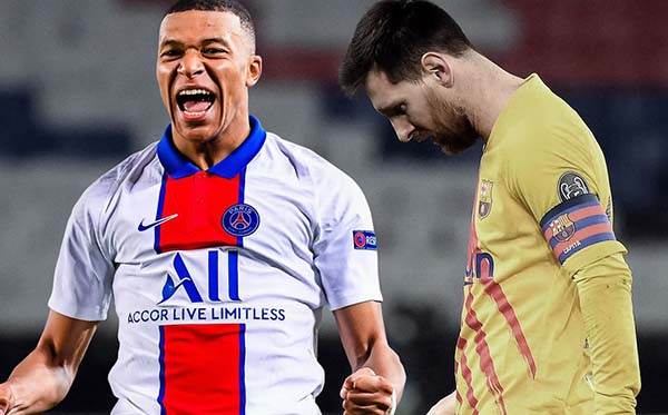 Falla Messi en el intento de remontada en París