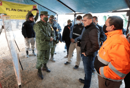 DESTACA MARS SOLIDARIDAD DE LOS COAHUILENSES CON LOS MÁS DE 500 BRIGADISTAS QUE COMBATEN EL INCENDIO EN ARTEAGA