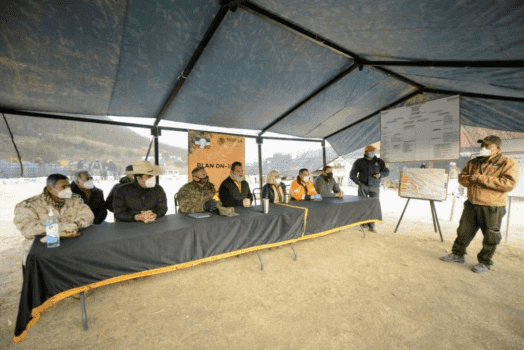OBLIGAN CONDICIONES CLIMATOLÓGICAS A REPLANTEAR ESTRATEGIA DE COMBATE AL INCENDIO EN LA SIERRA DE ARTEAGA