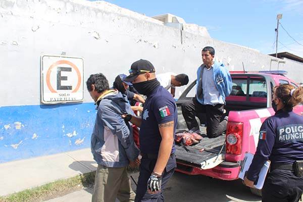 Caen cinco en operativo