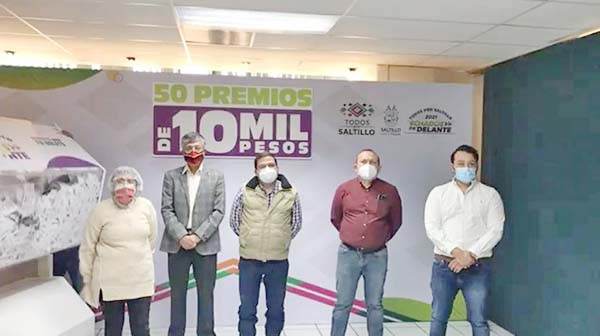 Se realiza segundo sorteo “Todos por Saltillo 2021”