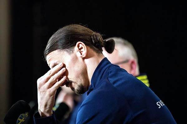 Llora Ibrahimovic en su regreso a la Selección