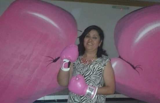 Valiente guerrera que ha vencido el Cáncer