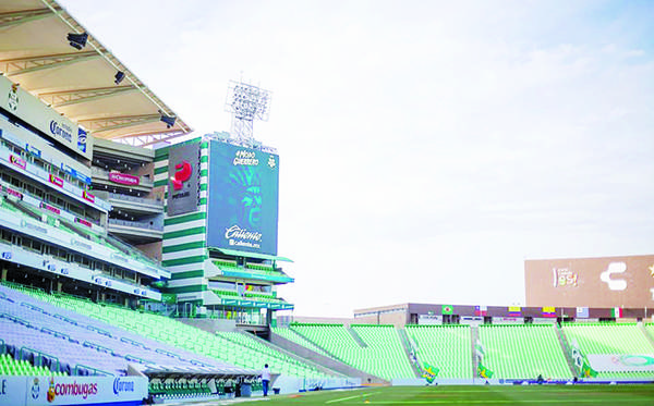 Santos abriría su estadio con 30% de aforo; gobierno trabaja junto a directiva