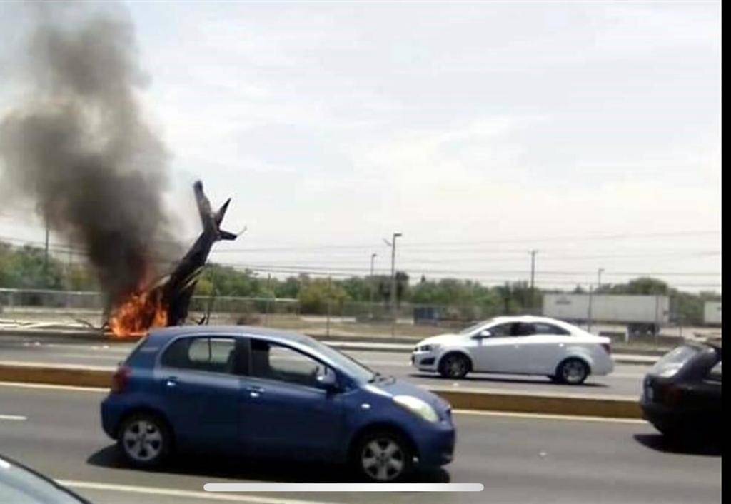 Cae helicóptero cerca del Aeropuerto del Norte