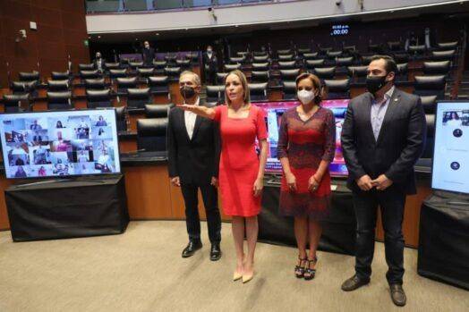 DESIGNAN A VERÓNICA MARTÍNEZ COMO VICEPRESIDENTA DE LA MESA DIRECTIVA DEL SENADO DE LA REPÚBLICA