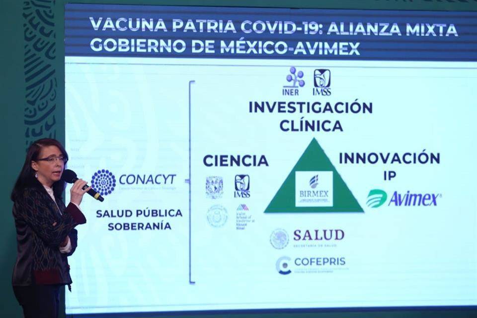 Inician pruebas en humanos de vacuna mexicana Patria