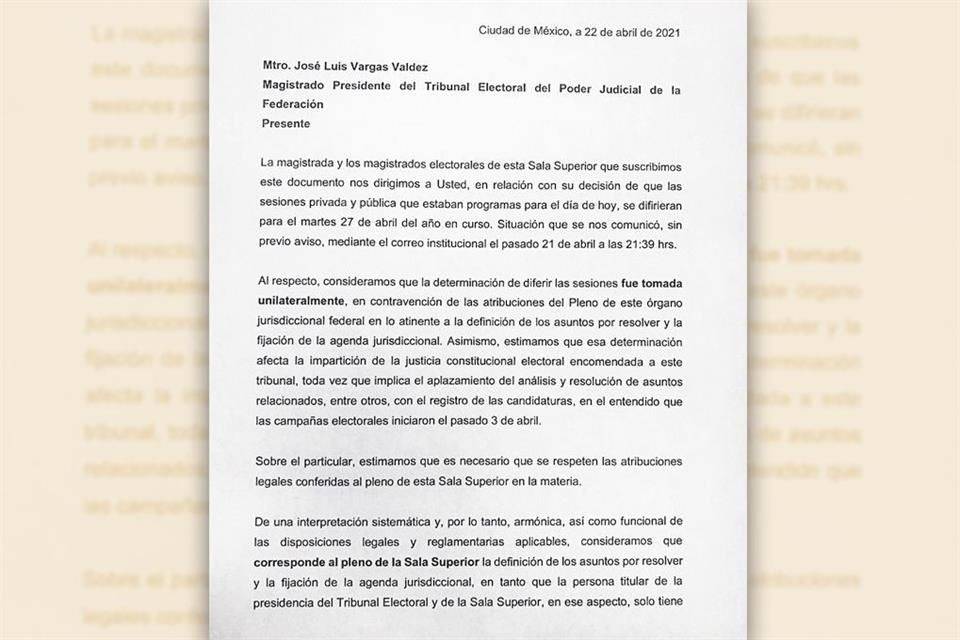 Acusan en TEPJF a #MagistradoBilletes de unilateral