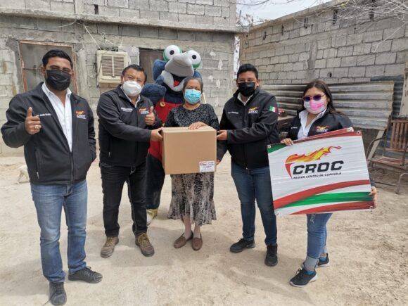 La CROC sique llevando apoyo a quien lo necesita.