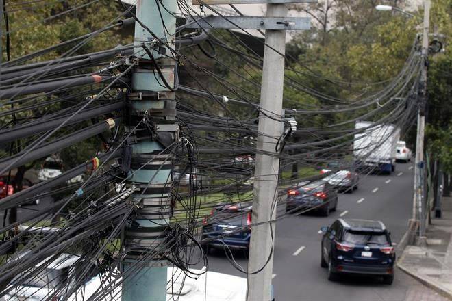 Proyectan bajo tierra cableado en CDMX