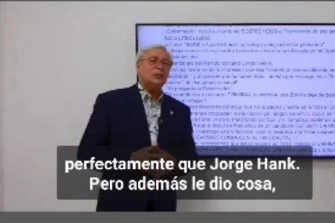 Jorge Hank, criminal más grande que ha tenido BC.- Bonilla