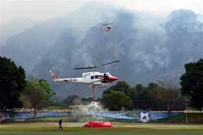 Se extiende incendio en Tepoztlán, Morelos