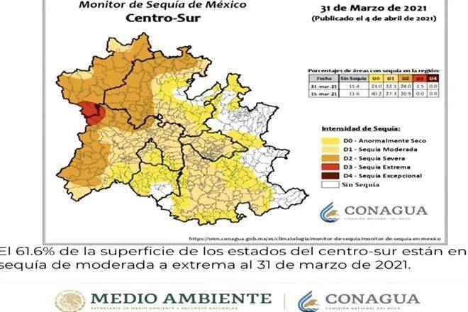 Pega deforestación de Michoacán a sequía en CDMX