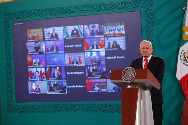 Aborda AMLO tema migratorio en cumbre ambiental