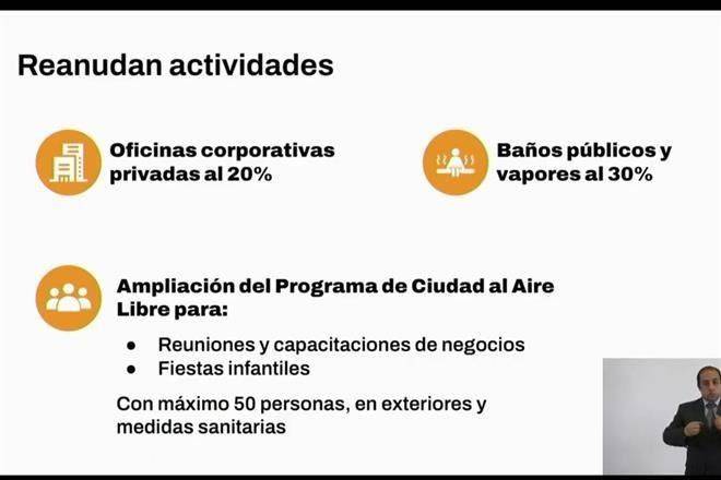 Reanudan oficinas privadas al 20% en CDMX