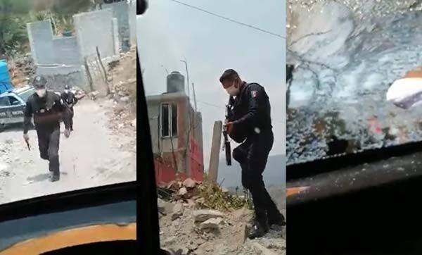“Nos están apuntando con las armas”: circula VIDEO de presunto abuso policiaco en Ecatepec