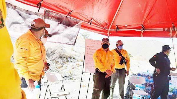 Controla Coahuila 100% incendio en Monterreal