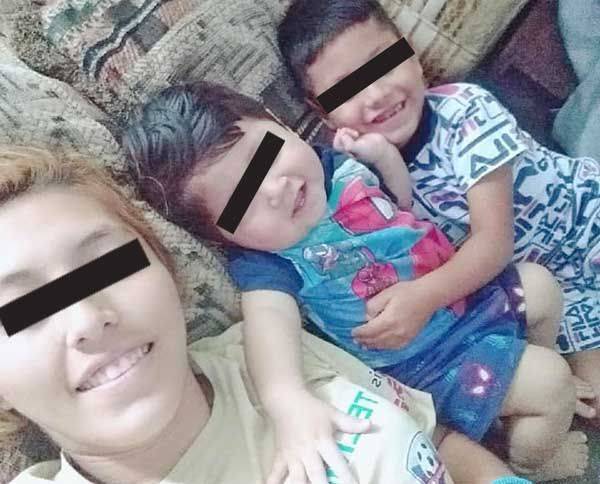 Abuelos maternos reciben a los niños