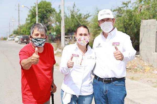 Recorren “Chachis” y Marcos sector norte