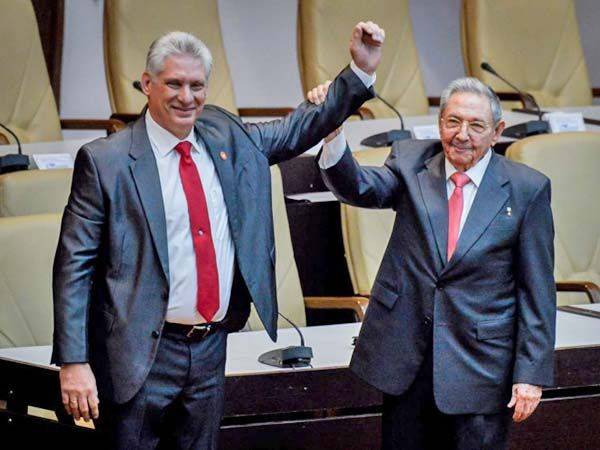 Presidente Miguel Díaz-Canel toma el control de Cuba