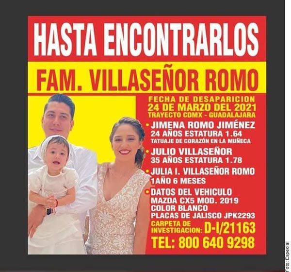 Buscan por su cuenta a familia desaparecida