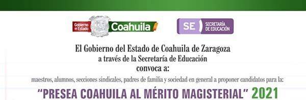 Convocan a docentes a Mérito Magisterial 2021