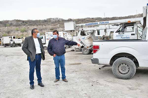 Supervisa Agustín Ramos rehabilitación de unidades