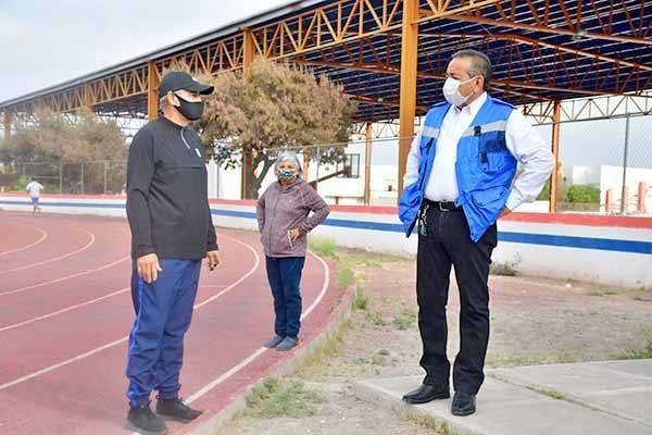Supervisa el Alcalde unidades deportivas