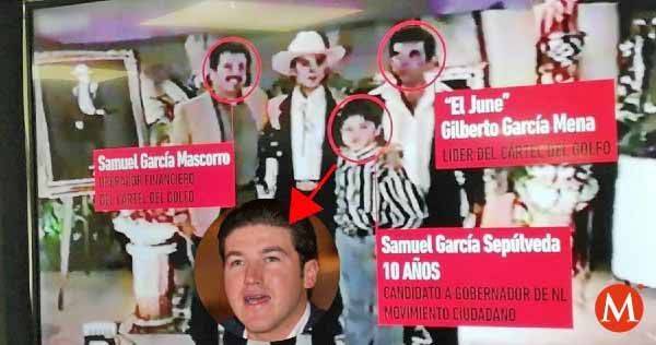 Acusa De la Garza nexo de Samuel García con «El June»