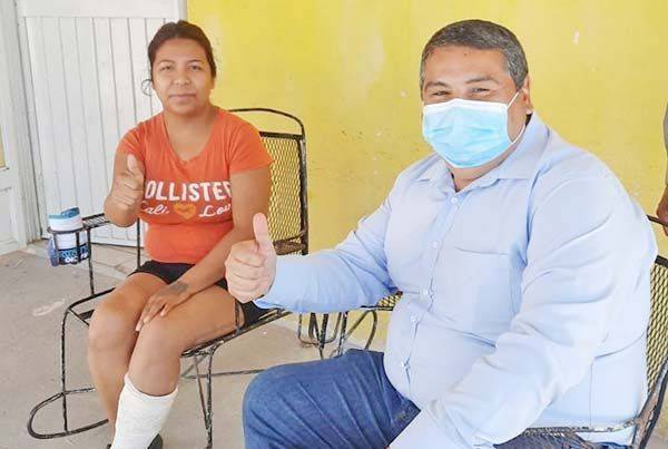 Reciben con agrado a Horacio en la “Inde”