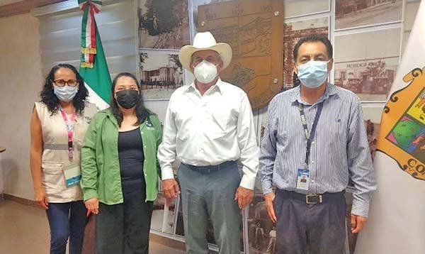 Brinda capacitación INEGI en Frontera